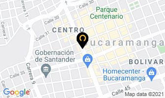 Mapa de Comercializadora Global S.a. en Bucaramanga