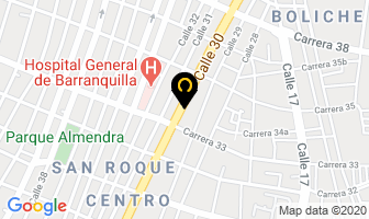 Mapa de Comercializadora Góngora Ltda. en Barranquilla