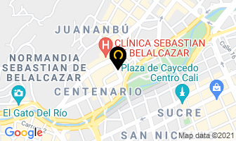 Mapa de Comercializadora Grasol Ltda. en Cali