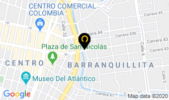 Mapa de Comercializadora Gremar en Barranquilla