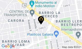 Mapa de Comercializadora Iaco en Cúcuta