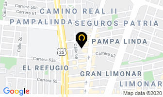 Mapa de Comercializadora Internacional Topacio Tropical en Cali