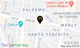 Mapa de Comercializadora Isla Milagros en Bogotá D.C