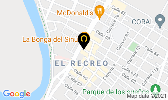 Mapa de Comercializadora Jugama E.u. en Montería