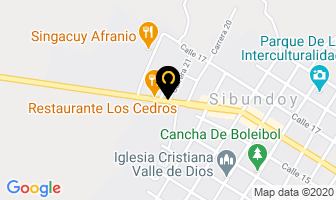 Mapa de Comercializadora La Buena Semilla en Sibundoy