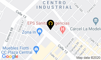 Mapa de Comercializadora La Florida en Bogotá D.C