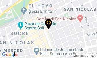 Mapa de Comercializadora La Líder en Cali