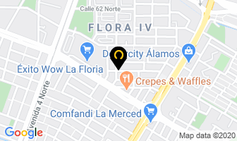 Mapa de Comercializadora Liu Fenping en Cali