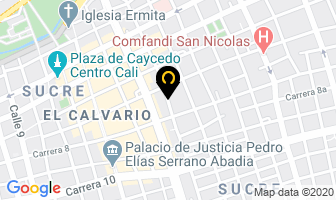 Mapa de Comercializadora Nacional De Tríplex en Cali