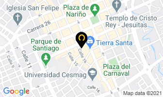 Mapa de Comercializadora Natural Sebasstian en Pasto