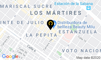 Mapa de Comercializadora Nizar - Cangurus en Bogotá D.C