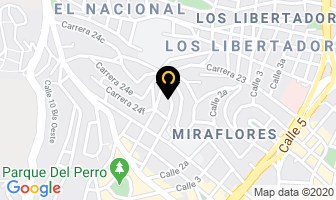 Mapa de Comercializadora Omega Ltda en Cali