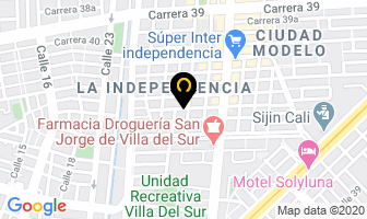 Mapa de Comercializadora Orland en Cali