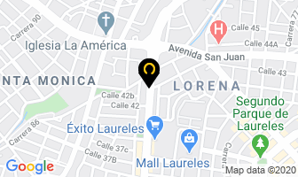 Mapa de Comercializadora Ortiz Serna Ltda en Medellín