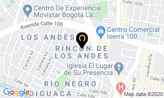 Mapa de Comercializadora Ozonofil S.a.s. en Bogotá D.C