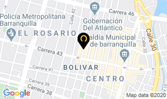 Mapa de Comercializadora Pointer S.a. en Barranquilla