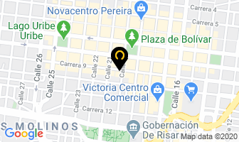 Mapa de Comercializadora Quimica Del Risaralda en Pereira