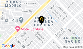 Mapa de Comercializadora Salazar González en Cali