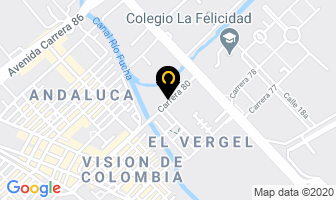 Mapa de Comercializadora Sbc Ltda. en Bogotá D.C