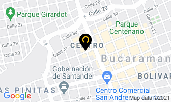 Mapa de Comercializadora Serisa en Bucaramanga