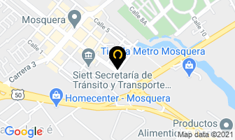 Mapa de Comercializadora Servicentro S.a.s. en Mosquera