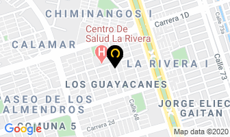 Mapa de Comercializadora Servindustrial Ltda. en Cali