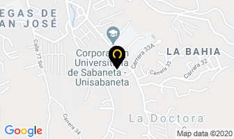 Mapa de Comercializadora Sevale en Sabaneta