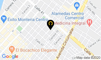 Mapa de Comercializadora Sotec S.a.s. en Montería
