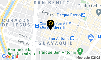 Mapa de Comercializadora Soto en Medellín
