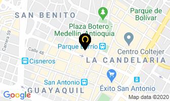 Mapa de Comercializadora Tecnomax S.a.s. en Medellín
