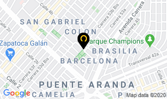 Mapa de Comercializadora Temática en Bogotá D.C