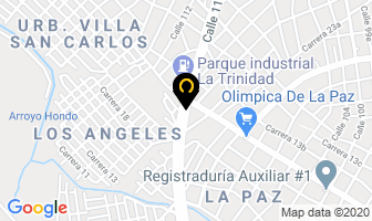 Mapa de Comercializadora Teo Ltda. en Barranquilla