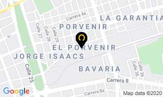 Mapa de Comercializadora Tresan S.a.s. en Cali