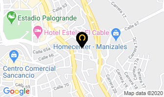 Mapa de Comercializadora V.g. en Manizales