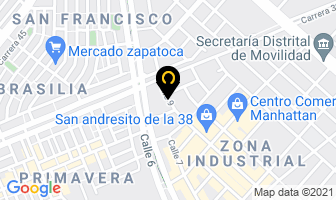 Mapa de Comercializadora Villa Cabal en Bogotá D.C
