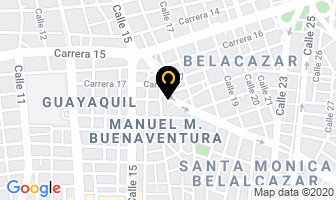 Mapa de Comercializadora Y Remates Nacional en Cali