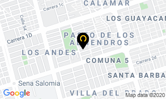 Mapa de Comercializadora Yireh Sharon en Cali
