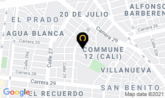 Mapa de Comercializadora Zary en Cali
