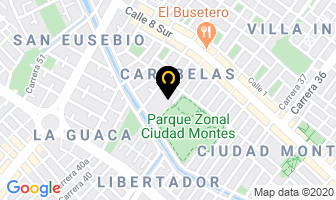 Mapa de Comercicol Ltda en Bogotá D.C