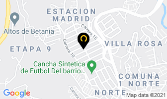 Mapa de Comercio Aryamedi en Bucaramanga