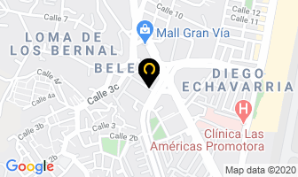 Mapa de Comercio Exterior Genaro Avendaño en Medellín
