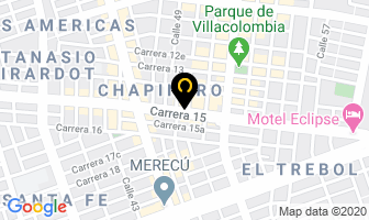 Mapa de Comercold en Cali
