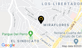 Mapa de Comerlat Pharmaceutical S.a.s en Cali
