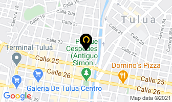 Mapa de Comerquímicos V.m. en Tulua