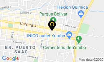 Mapa de Comestibles Best S.a. en Yumbo