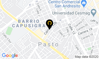 Mapa de Comestibles El Mono en Pasto