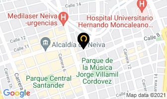Mapa de Cometa Blanca Ines en Neiva