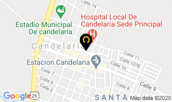 Mapa de Comfandi en Candelaria