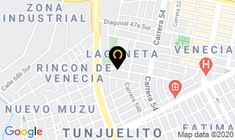 Mapa de Comida China Fu Wen en Bogotá D.C