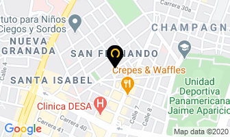 Mapa de Comida Sana De Occidente Y Cía. Ltda. en Cali